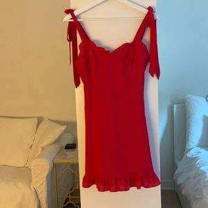 STILL AVAILABLE — F21 Red Dress — NWOT (WILL SHIP TUESDAY)